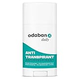 Odaban Antitranspirant Deo Stick | täglicher Schutz gegen Schwitzen | dezenter Uni-Sex Duft | Deostift für empfindliche Haut | Anti Schweiß | Deo Stick für Männer und Frauen 60g
