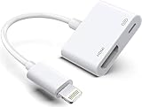 Lightning HDMI Adapter[MFi Zertifiziert]Kein Strombedarf 1080P Bildschirm Konverter/iPhone Hdmi Adapter/Lightning auf HDMI Digital AV Adapter für iPhone 14/12/11/XS/XR/X/8/7/iPad/Projektor/Monitor/TV