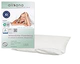 Allsana Allergiker Kissenbezug 40x60 cm | Allergie Bettwäsche | Anti Milben Encasing | Milbenschutz für Hausstauballergiker | allergendichter Zwischenbezug für das Kopfkissen | TÜV geprüft