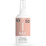 Naïf Mineralisches Sonnenschutzspray - für Gesicht und Körper - LSF50 - Vegan - 100ml