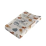 RoPox Individuelle Baby Wickeltischauflage, Personalisierbares Foto Süßes Muster, weich gepolstert & hautfreundlich, Wickelmatte zum Auflegen auf Wickeltisch Wickelaufsatz 81 x 40 cm