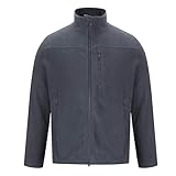 DxanDn Outdoor Fleecejacke Herren Multi Taschen Full Zip Army Jacke Warm Winter Tactical Jacke Stehkragen Fliesjacke Übergangsjacke Winddicht Armee Jacken Jagdjacke für Arbeiten Wandern