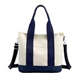 Wiederverwendbare Einkaufstasche aus – stilvolle Canvas-Tasche, wasserdichtes Design, Strandtasche, starke Einkaufstasche für Frauen und Mädchen, Hochzeit, Geburtstag, , Urlaub