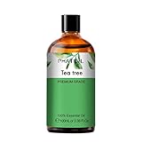 Teebaumöl Reine 100ml, Ätherisches Öl Teebaum Naturrein für Diffuser Aromatherapie, Tea Tree Oil Ätherische Öle für Luftbefeuchter, Kerzen, Duftlampe