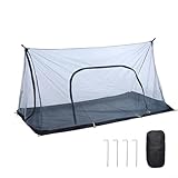 Zoegneer Zelt-Innenzelt, tauresistentes Oxford-Gewebe, Zelt für Camping, mit Insektenschutz, PU, 4000 mm (Doppelperson)