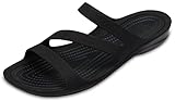 Crocs Damen Swiftwater W Sandalen, Schwarz, 41/42 EU