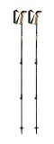 LEKI Khumbu Lite Stöcke, Mango-Dark Anthracite-Black, 100-135cm