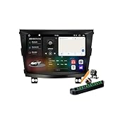 YLOXFW M6 pro Plus 1, Autoradio Android 14.0 Navi 2 DIN Stereo für Tivolan 2014-2017 Sat GPS Navigation 9 Zoll Cartablet DVD Multimedia Player FM BT Receiver mit Carplay 4G 5G WiFi DSP SWC