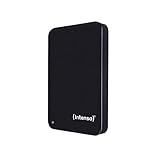 Intenso Memory Drive Portable Hard Drive 5TB, tragbare externe Festplatte inkl. Tasche - 2,5 Zoll, 5400 U/min, 8MB Cache, USB 3.0 schwarz