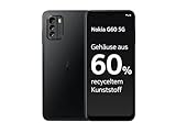 Nokia G60 5G Smartphone, 6.58' HD+120Hz Display, 4GB RAM&128GB Storage, Android 12, 50MP AI Kamera, hergestellt aus 60% recyceltem Plastik, 2 Tage Akkulaufzeit-Schwarz, 101Q7505H022