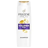 Pantene Pro-V Volumen Pur Shampoo 500ml für Feines, Plattes Haar. Reinigt Sanft und Schützt die Haarbindungen. Ohne Silikone, Mineralöle und Farbstoffe. Active Nutri-Plex Technologie