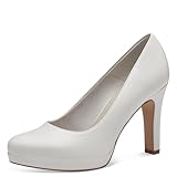 Tamaris Pumps Damen Vegan Elegant weiß,EU 41