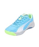 Puma Unisex Adults Nova Smash Tennis Shoes, Luminous Blue-Puma White-Glacial Gray, 43 EU