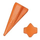 GARDENIX Spaltkeil Für Holz - Drehspaltkeil Aus Hochwertigem Stahl - 1.8 Kg - Robuste Spaltgranate Für Effektives Spalten - Professionelle Keile Forst - Hohe Effizienz Und Langlebige Holzspalter