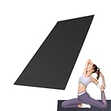 Laufbandmatte – Trainingsmatte für Laufband, Laufband unter dem Schreibtisch, 120 x 60 cm, rutschfeste Trainingsmatte, Trainingsgerät für Hartholzböden, Heim-Fitnessstudio