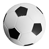 FRCOLOR Weicher Indoor Schaumball Fußball Spielball Geräuschlos Strapazierfähig Sicher für Drinnen Geeignet für Sport und Spielspaß