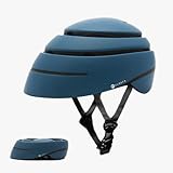 Closca - Faltbarer Fahrradhelm für Erwachsene Helmet Loop. Helm für Fahrrad, E-Roller und E-Scooter für Männer und Frauen (Unisex) Patentiertes Design (Abyss, M)