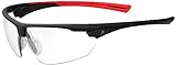 ACE Evo Arbeits-Brille - beschlagfeste Schutzbrille für die Arbeit & für Airsoft, Paintball etc. - EN 166 - Klar - 1er Pack