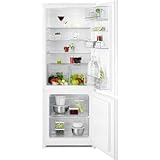 AEG Einbau-Kühl-Gefrier-Kombination 145cm, Serie 5000 ColdSense: schnelle Temperatur-Wiederherstellung, Kühlen 160L, Gefrieren 57L, LowFrost, LED-Display, Schnell-Gefrieren, Schlepptür, TSC5S142ES