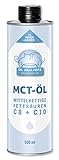 napfcheck MCT Öl - mittelkettige Fettsäuren C8 und C10 - für Hunde und Katzen - 500 ml