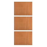 Lonwiner 3 Stück Dauerbackfolie, Backpapier Wiederverwendbar Dauerbackfolie für Backblech Backpapier Ohne Pfas, Kaffeefarbe