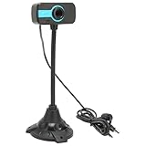 Externe Kamera für Laptop, Dokumentenkamera für Lehrer, Webcam, Manuelle Fokussierung, Hochauflösender CMOS-Sensor, 640 X 480 DPI, USB-Webcam mit Mikrofon, Live-Übertragung, Büro