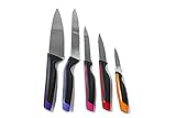 Tupperware Messer Universal-Serie lila Koch+pink+Gemüse orange+rot+blau Brot