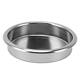 Backflush Blindfilter, 58 mm, Edelstahl-Siebträgereinsatzkorb für Kaffeemaschinenzubehör