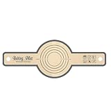 Backmatten zum Aufrollen, Rollmatte, rutschfeste Brotbackmatte, Brotbackmatte, wiederverwendbare Silikon-Backmatte mit E