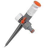 White Line 0-360° Kreisregner mit Erdspieß 80qm Sprinkler Beregner Rasensprenger