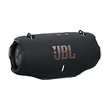 JBL Xtreme 4 Musikbox in Schwarz – Tragbare Bluetooth-Lautsprecher-Box mit tiefem Bass, KI-Sound-Boost und integrierter Powerbank – Wasserfest und staubfest – 24 Laufzeit