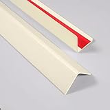 RENLXFI Wall Corner Guard, PVC Wall Corner Trim Streifen zum Schutz der Wände Schränke Möbel Tisch scharfe Kanten, L Schild mit starken Klebstoff (Size : 100cm/39.3in, Color : W 4.5cm(1.8in))