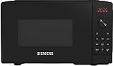 Siemens FF023LMB2 iQ300 Mikrowelle, 44 x 26 cm, 800 Watt, Drehteller 27 cm, Türanschlag links, cookControl7 Automatikprogramme, Favoritentaste Schwarz, 20 L