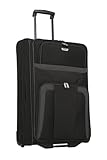 paklite Reisekoffer mit 2 Rollen, Rollkoffer groß, Orlando, klassischer Weichschalen Trolley im zeitlosen Design, 73 cm, 80 Liter