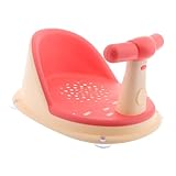 iplusmile Badewannensitz für Junge Mädchen Ergonomischer Badesitz mit Rutschfesten Saugnäpfen Multifunktionaler für Neugeborene Bequemer Sicherer Badewannenstuhl für Kleinkinder Ab