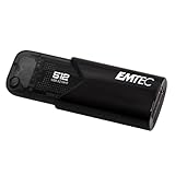 Emtec B110 Click Easy 3.2 512GB USB Type-A 3.2 Gen 2 (3.1 Gen 2) schwarz