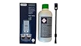 Entkalker passend für DeLonghi Kaffeemaschinen 500ml Flüssigentkalker zur Entkalkung von Kaffeevollautomaten Espressomaschinen und MDS-Pro Tresterspachtel mit Pinsel zur Reinigung von Tresterbehälter