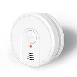 ZYTA 10 Jahres Rauchmelder für Zuhause - Feuermelder mit 5-Jahre ersetzbarer Batterie, Test-/Stille-Taste, LED-Indikator, batteriebetrieben (1-Pack)