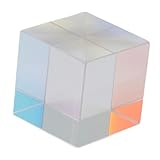 Prism Cube Colored Glass Manipulationslicht und Farbdispersion Unterhaltungsgerät für alle Altersgruppen robust (20 * 20 * 20 mm)