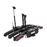 Thule Epos Fahrradträger für Anhängerkupplung 3 Fahrräder, Black