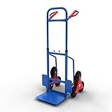 MAXCRAFT Sackkarre Treppenkarre bis 150 kg klappbar Treppensackkarre Transportkarre Treppensteiger