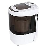 ADLER Camry Waschmaschine + Schleudern, 450W Waschleistung, 3kg Waschkapazität