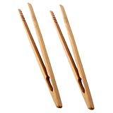 BESTonZON 2 Stück Holzpinzetten Montessori Feinmotorik Konzentration Training Holzspielzeug für Kleinkinder Vorschule Lernhilfe