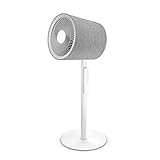 Stadler Form Ventilator Simon, 3D-Standventilator, mit horizontaler und vertikaler Schwenkfunktion, 10 Geschwindigkeitsstufen, mit Funk-Fernbedienung, leise, weiss