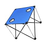 CAXUSD Faltbarer Camping Tragbar Getränkehaltern Für Picknick Und Outdoor Aktivitäten Ultraleichtes Design Blau