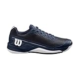 Wilson Herren Rush Pro 4.5 Clay Tennis Shoe, Navy Blazer/Navy Blazer/White, 44 2/3 EU