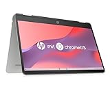 HP Chromebook x360, 14' Touchscreen, Intel Celeron N4120, 4 GB DDR4 RAM, 64 GB eMMC, Intel UHD Graphics 600, ChromeOS, QWERTZ, Ceramic White