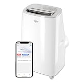 SUNTEC Mobiles Klimagerät CoolFixx 3.5 Eco R290 APP – Klimaanlage mobil und leise mit Smart App Steuerung – Entfeuchter für Räume bis 60 qm – Mobile Kühlung & Heizung für zuhause – 12.000 BTU