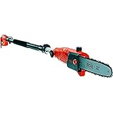 BLACK+DECKER Astschere Teleskop Heckenschere Hochentaster (800W, 25 cm Schwertlänge, 2,7 m Länge, 11 m/s Kettengeschwindigkeit, schwenkbarer Kopf) PS7525
