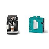Philips Series 5400 Kaffeevollautomat – LatteGo Milchsystem & Siemens BRITA Intenza Wasserfilter TZ70033A, verringert den Kalkgehalt des Wassers